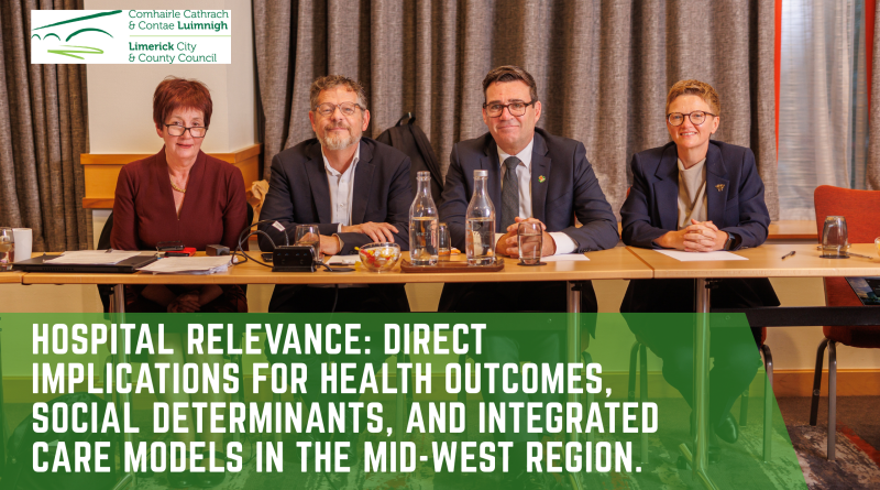 Limerick Health Equity Oversight Group met Mayor Andy Burnham to progress Ireland’s first Health Equity Region, aiming to reduce health inequalities.