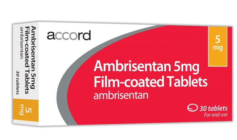 Ambrisentan Accord family pack shot