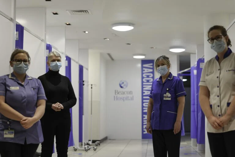 CHO7 and Beacon Hospital first vaccines