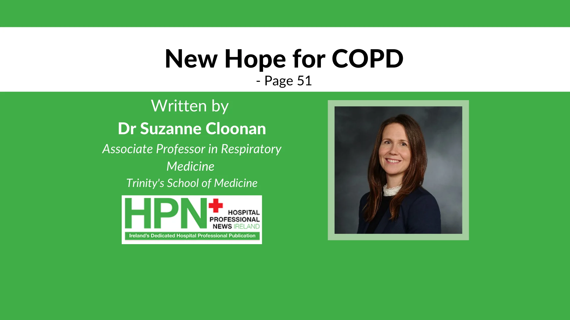New Hope for COPD