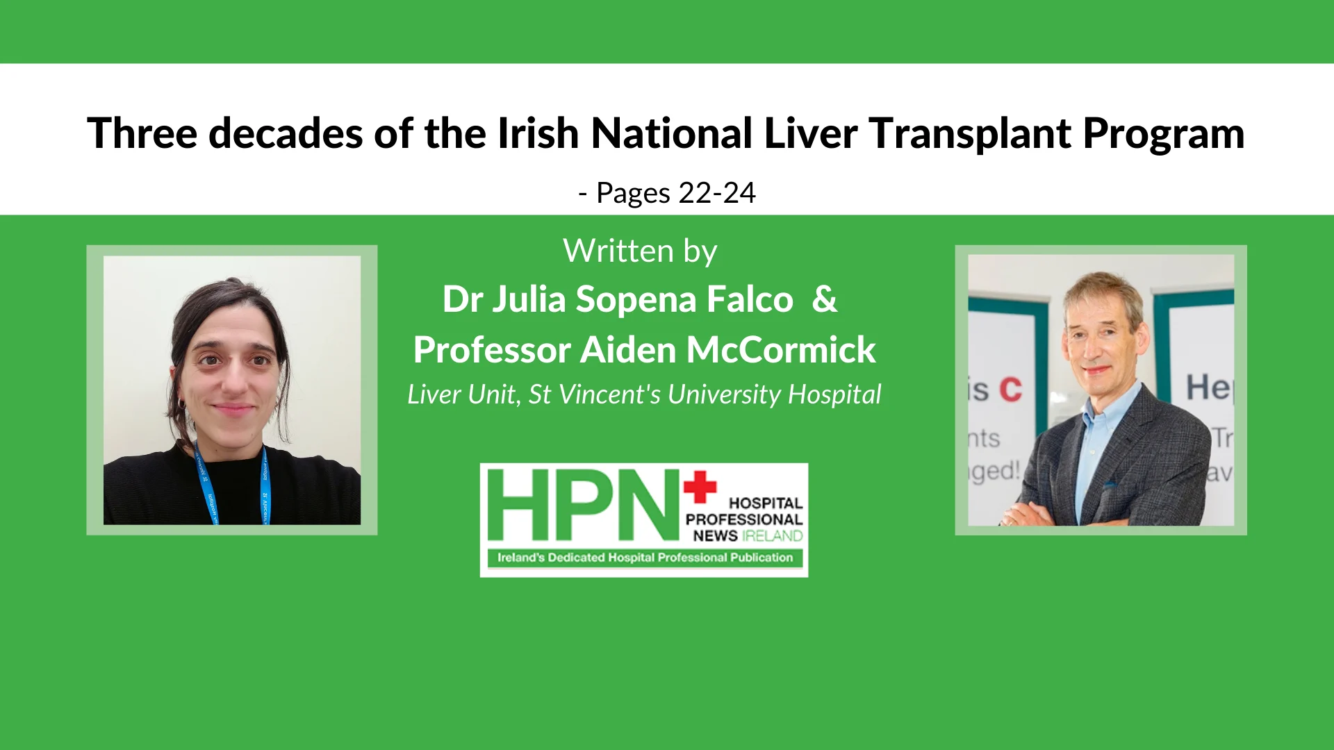 Three decades of the Irish National Liver Transplant Program