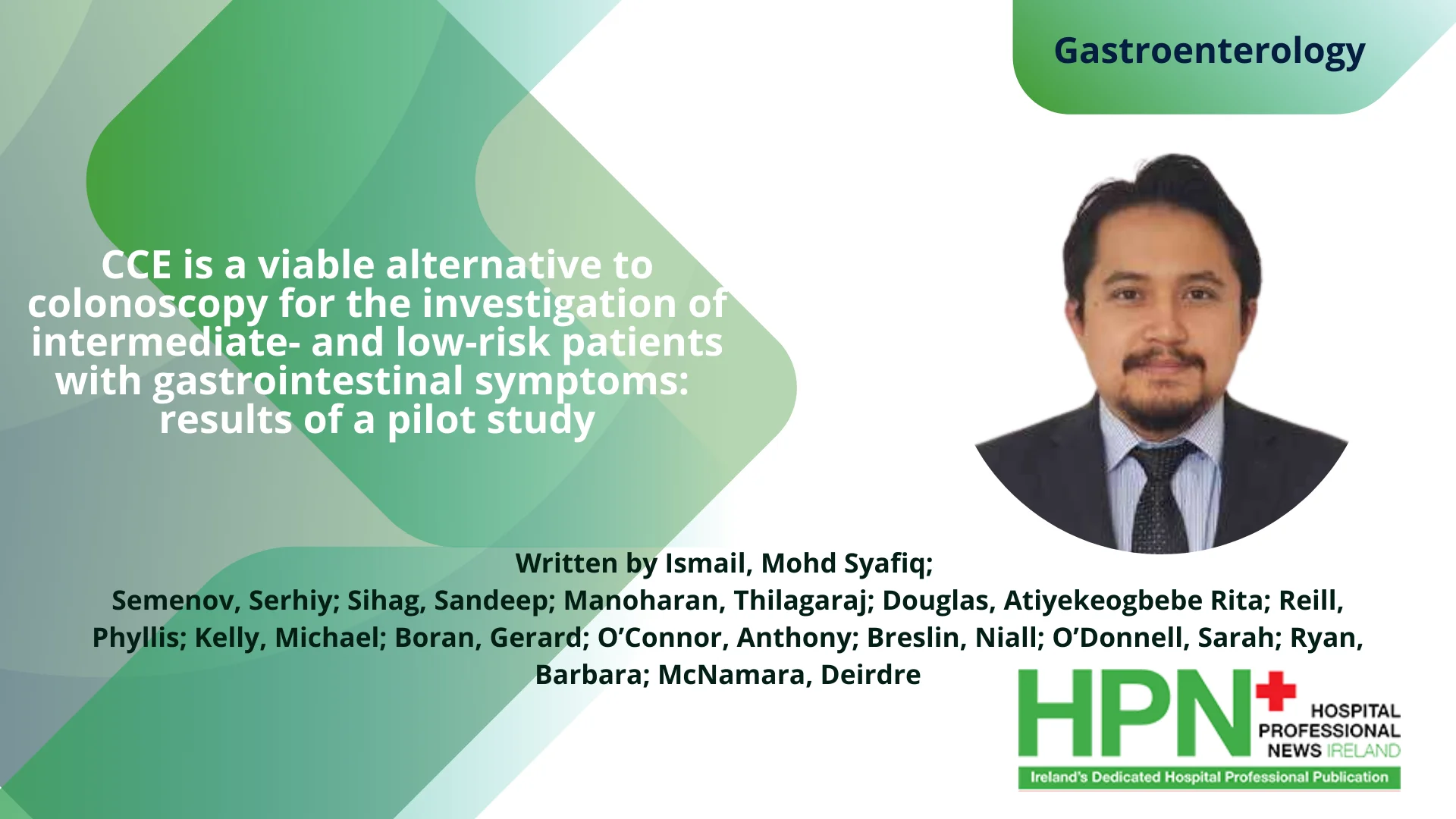 CCE is a viable alternative to colonoscopy for the investigation of intermediate- and low-risk patients with gastrointestinal symptoms: results of a pilot study