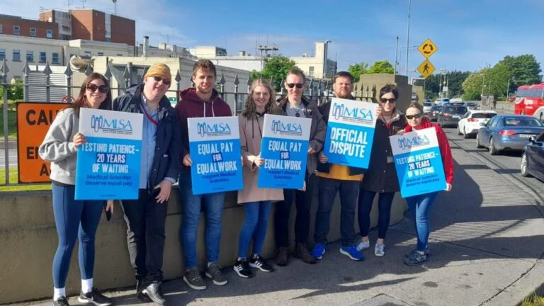 Medical Scientists to Step Up Industrial Action Two days of Action to be taken by Medical Scientists this week