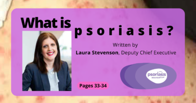 Psoriasis is a common skin condition that is thought to affect between 2% and 3% of the population of the United Kingdom and Ireland.