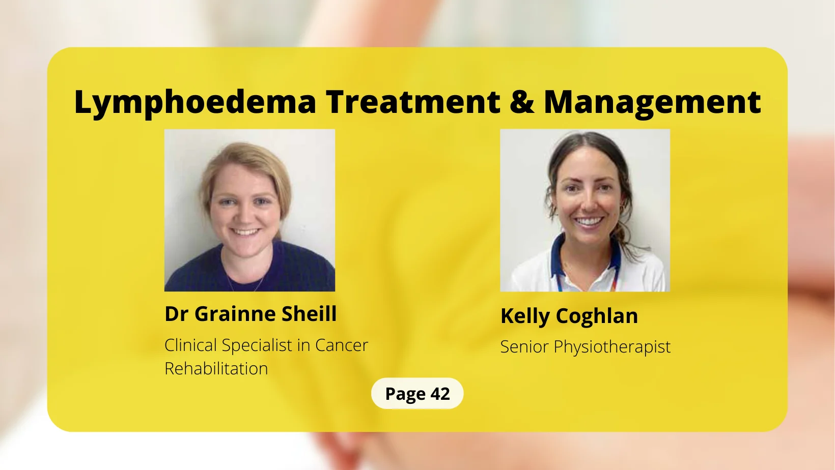Lymphoedema Treatment and Management