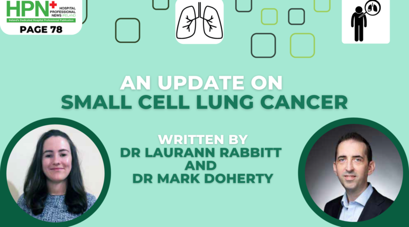 here are approximately 2700 new cases of lung cancer in Ireland each year with small cell lung cancer accounting for 13-15%.