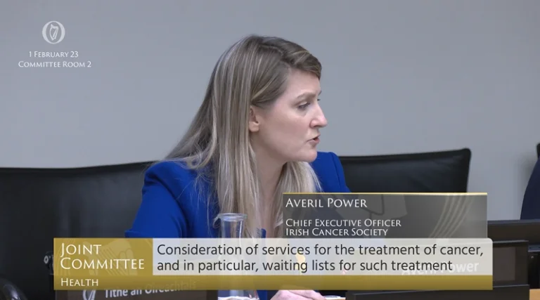 Averil oireachtas caption
