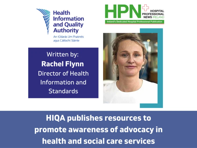 Written by Rachel Flynn, Director of Health Information and Standards, HIQA