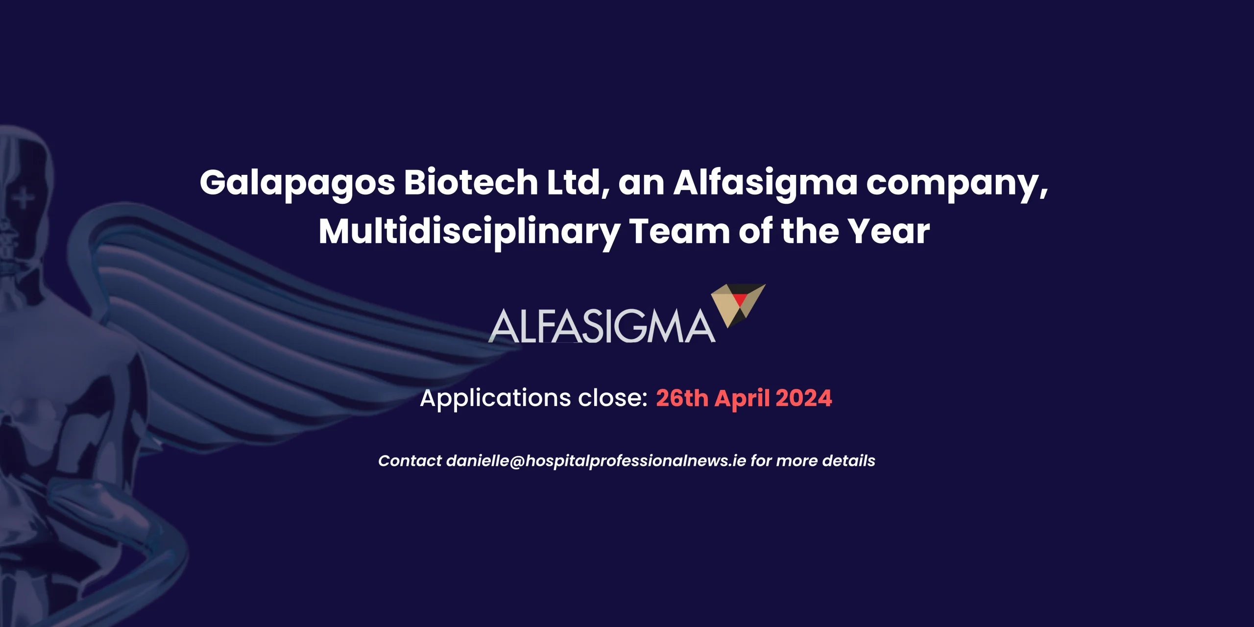GALAPAGOS BIOTECH LTD, AN ALFASIGMA COMPANY, MULTIDISCIPLINARY TEAM OF THE YEAR 2024