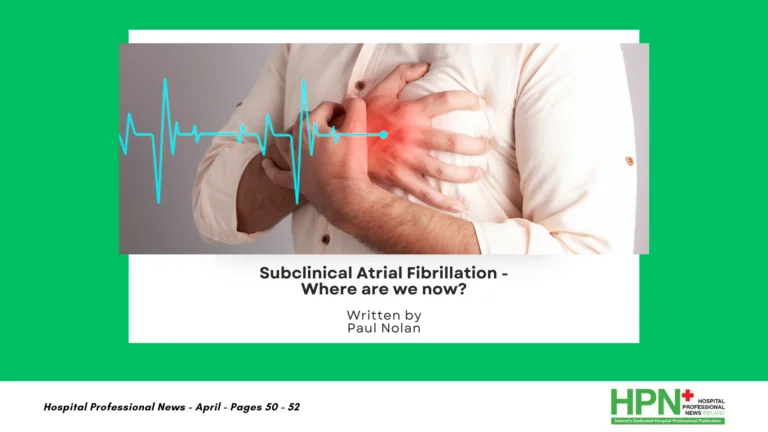 Atrial Fibrillation is the most prevalent cardiac arrhythmia in the world with estimated 50 million people living with the rhythm in 2020