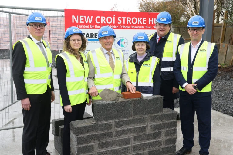 A substantial legacy gift received by the Heart & Stroke Charity Croí from well-known Tuam business couple, the late Joe and Helen O’Toole is set to transform local and regional community supports for those recovering from a stroke through the establishment of the Joe & Helen O’Toole Stroke Hub at the Croí Centre in Newcastle Galway.