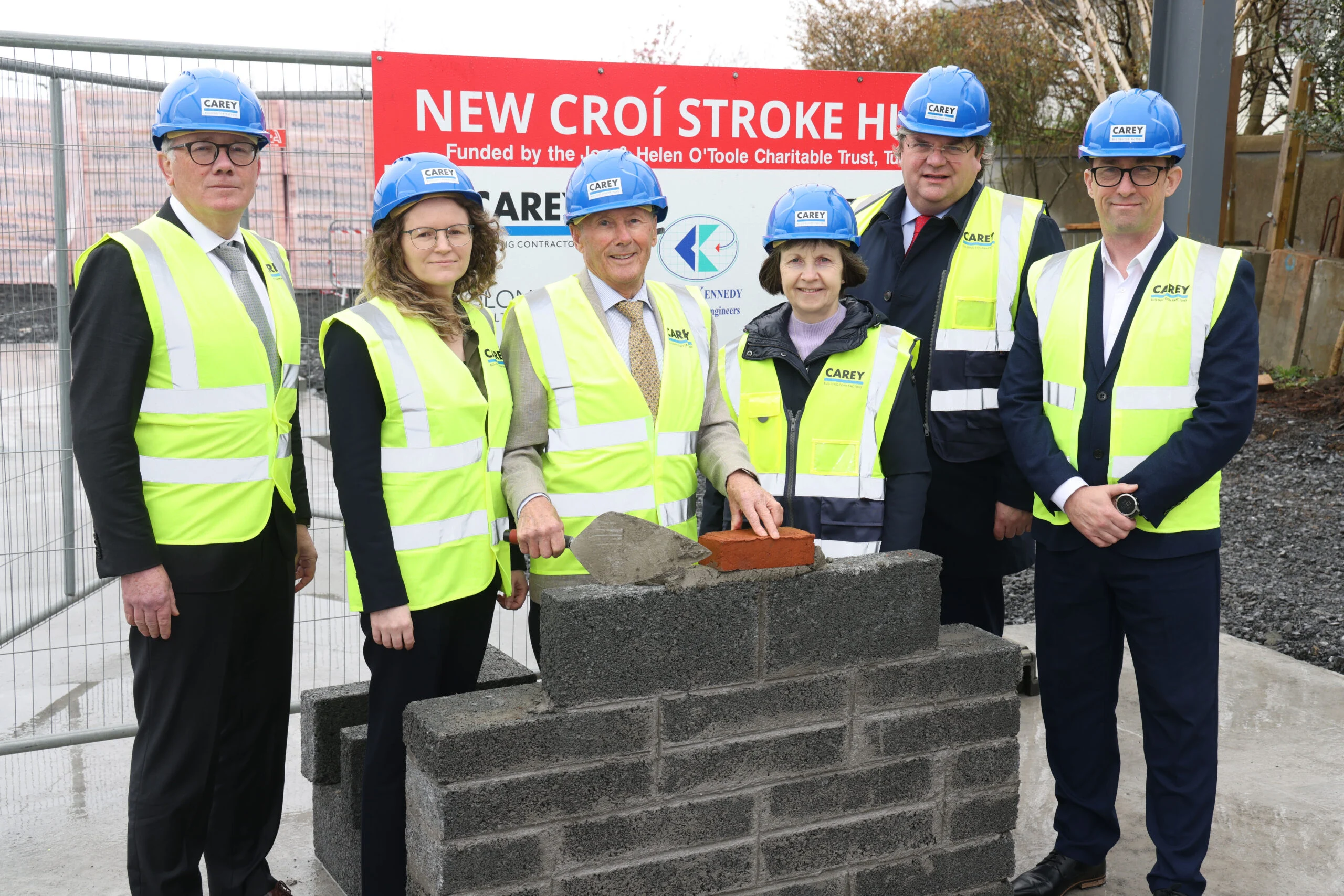 A substantial legacy gift received by the Heart & Stroke Charity Croí from well-known Tuam business couple, the late Joe and Helen O’Toole is set to transform local and regional community supports for those recovering from a stroke through the establishment of the Joe & Helen O’Toole Stroke Hub at the Croí Centre in Newcastle Galway.