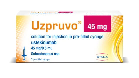Uzpruvo 45mg