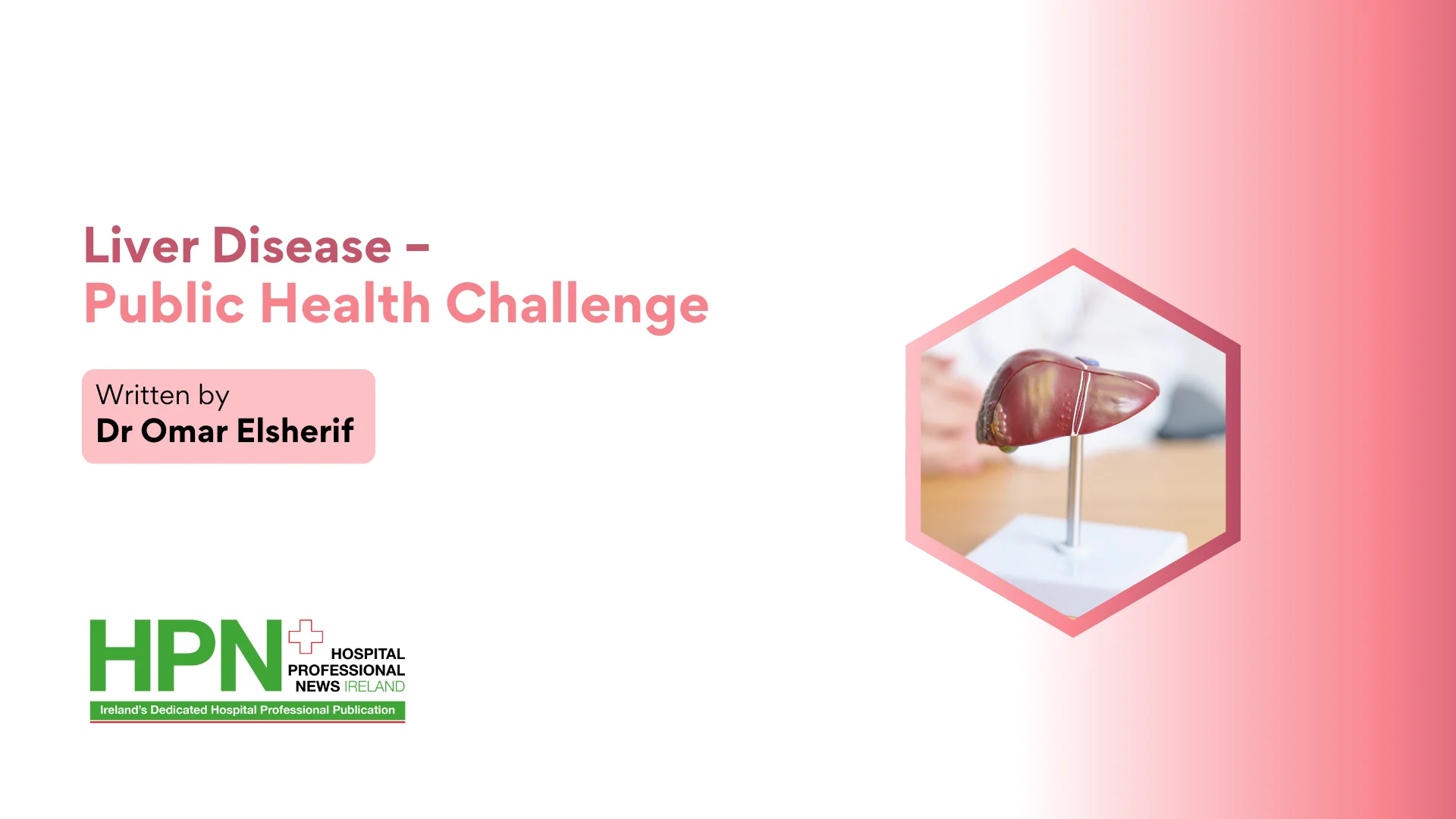 Liver disease is a major public health challenge. Anyone involved in acute medicine will fully appreciate the emerging epidemic of liver disease.