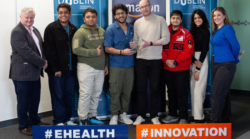 Students and clinicians collaborate at the TU Dublin Transforming Health Innovation Challenge 2025.