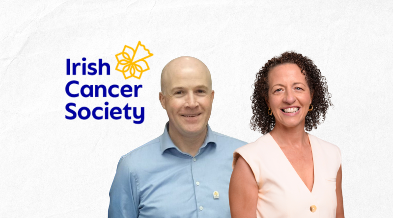 Irish Cancer Society campaign highlighting occupational lung health risks for construction and manual workers.